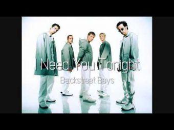 I Need You Tonight (Backstreet Boys)