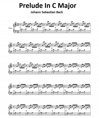 Prelude In C Major (Bach)