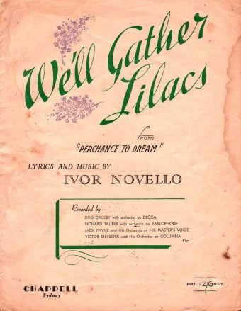 We'll Gather Lilacs (Ivor Novello)