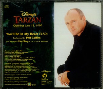 You'll Be in My Heart (Tarzan Soundtrack) (Phil Collins)